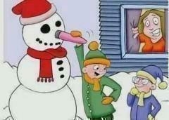 vibrator christmas snowman