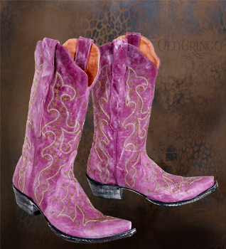 purple old gringo boots