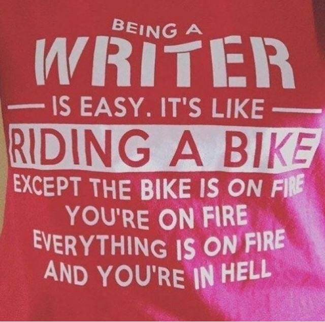 be a writer